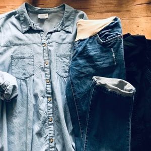 3 Piece Motherhood Maternity Bundle